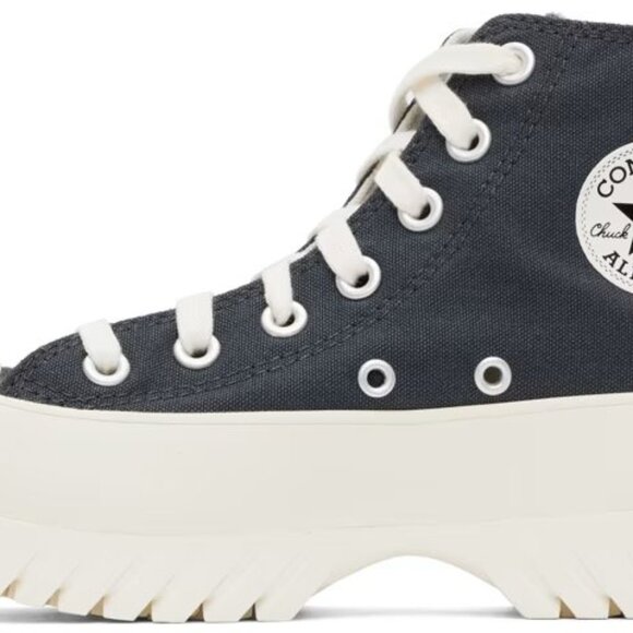 Converse Chuck Taylor All Star Lugged 2.0 High Dark Smoke Grey Size 10 Mens NEW - Picture 10 of 12